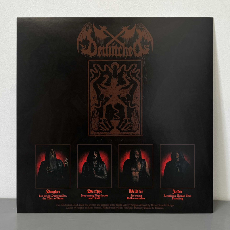 Bewitched - Diabolical Death Mass LP (Red/Black Marbled Vinyl)