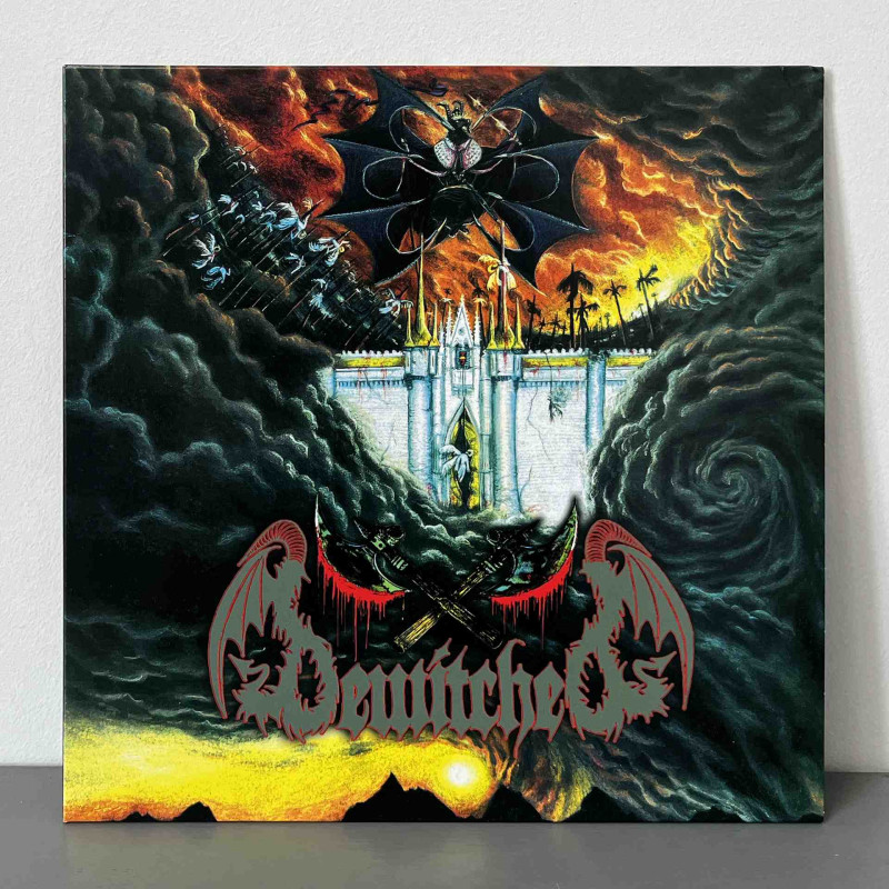 Bewitched - Diabolical Desecration LP (Olive Green/Black Galaxy Vinyl)