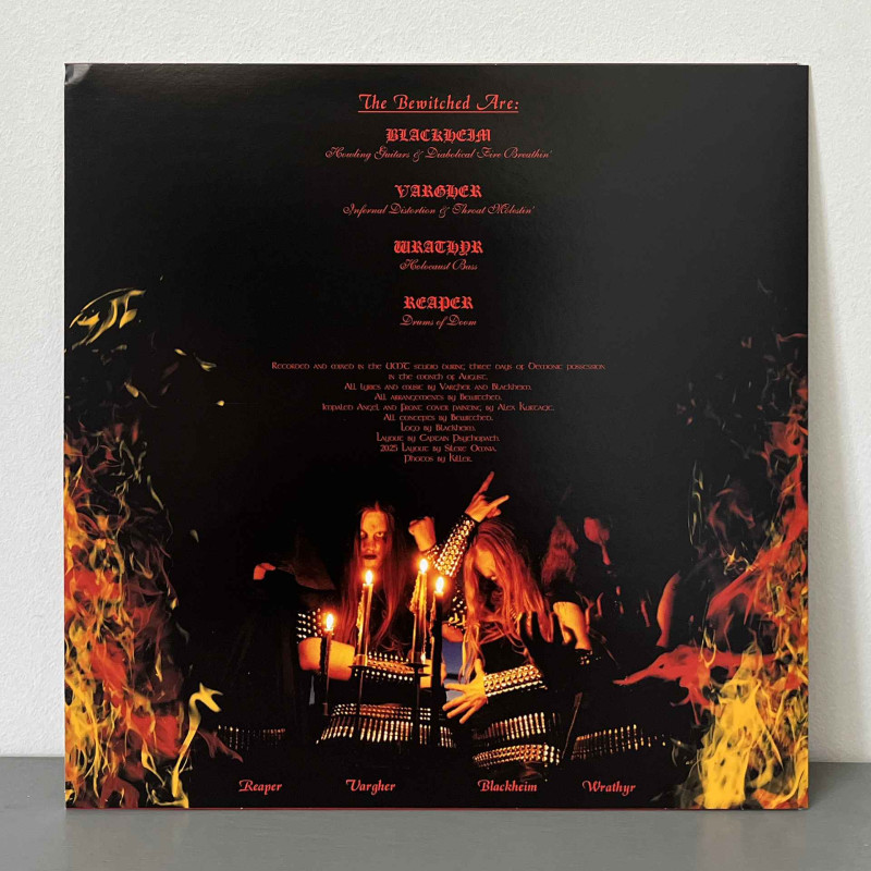 Bewitched - Diabolical Desecration LP (Olive Green/Black Galaxy Vinyl)