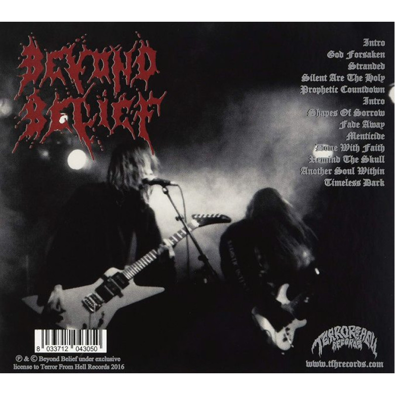 Beyond Belief - The Demos 1991-1992 CD Digi