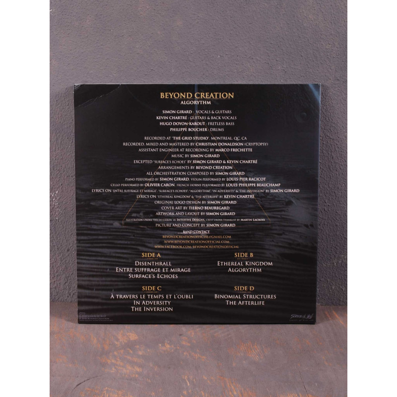Beyond Creation - Algorythm 2LP (Gatefold Black Vinyl)