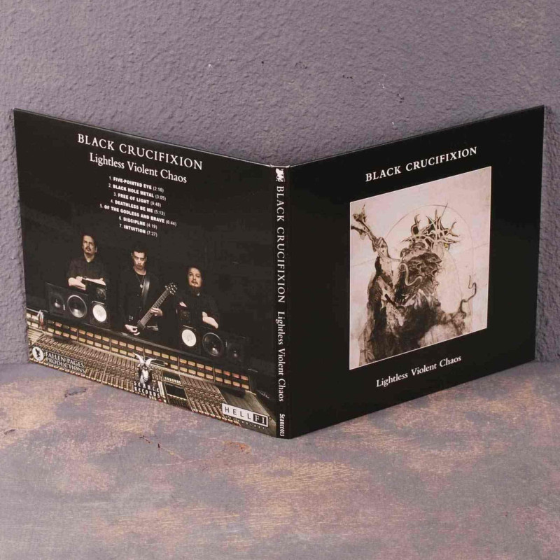 Black Crucifixion - Lightless Violent Chaos CD Digi