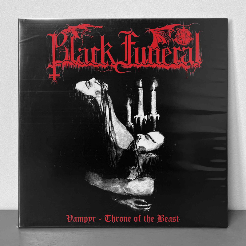 Black Funeral - Vampyr - Throne Of The Beast LP (Gatefold White Vinyl)