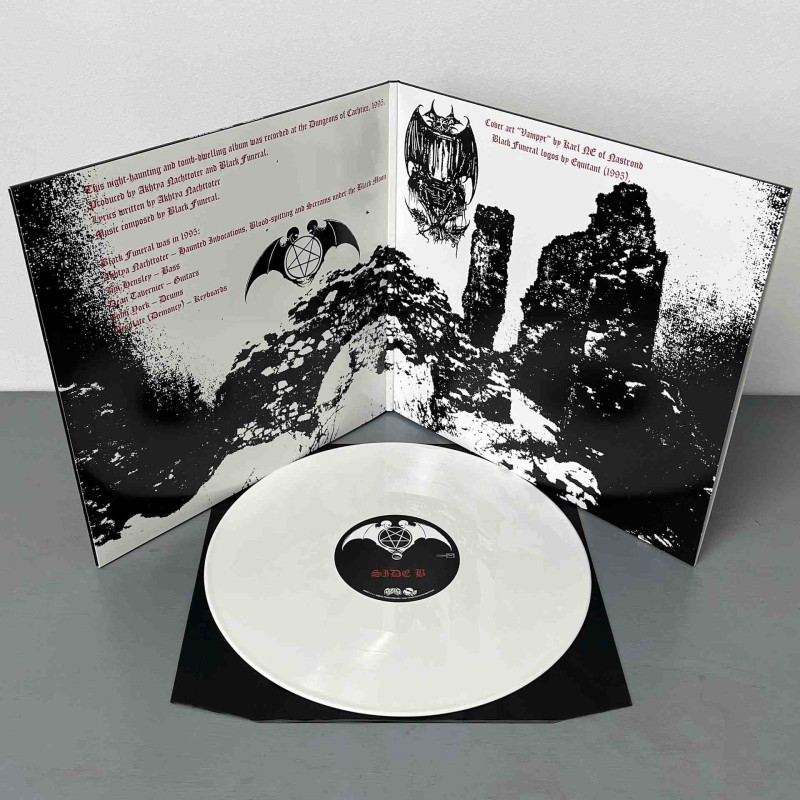 Black Funeral - Vampyr - Throne Of The Beast LP (Gatefold White Vinyl)