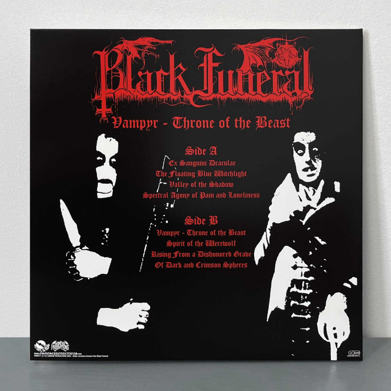Black Funeral - Vampyr - Throne Of The Beast LP (Gatefold Red Vinyl)