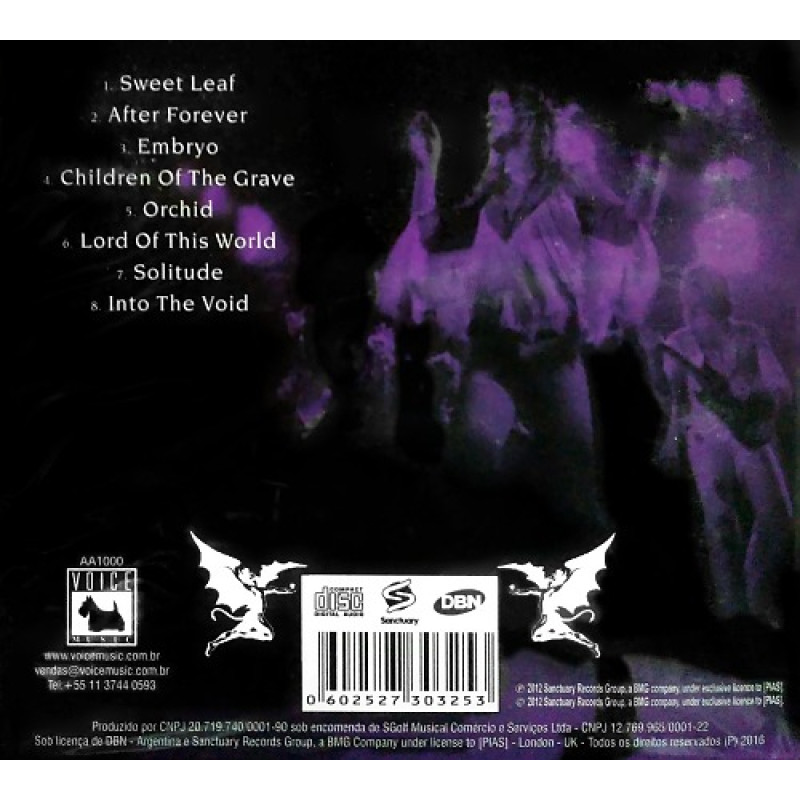 Black Sabbath - Master Of Reality CD Digi