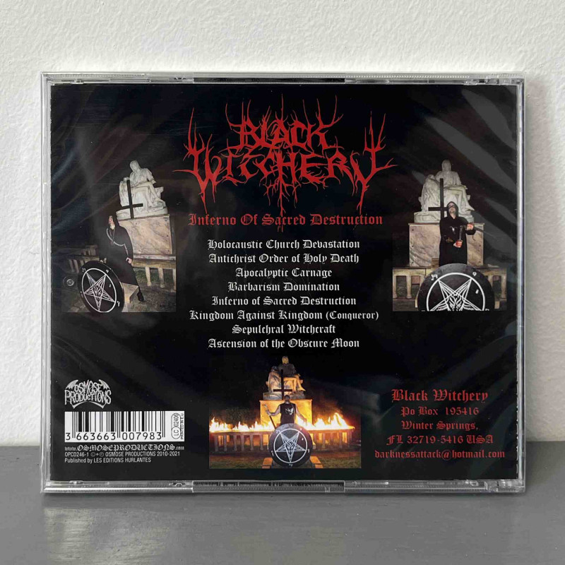 Black Witchery - Inferno Of Sacred Destruction CD