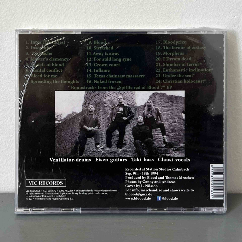 Blood - Mental Conflicts CD