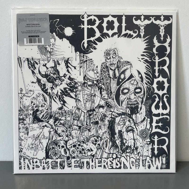 Bolt Thrower - In Battle There Is No Law! LP (White Vinyl)