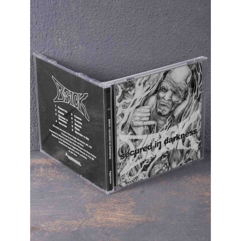 Brick - Secured In Darkness CD