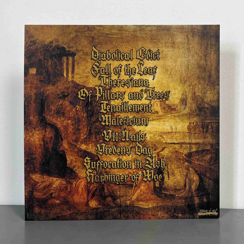 Brodequin - Harbinger Of Woe LP (Gatefold Transparent Red Vinyl)