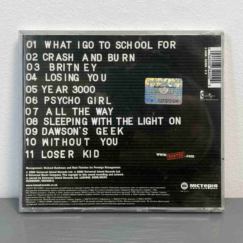 Busted - Busted CD (Moon Records)