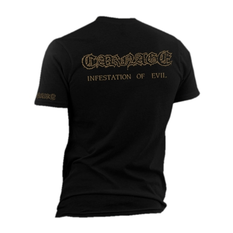 Carnage - Infestation Of Evil Black T-Shirt