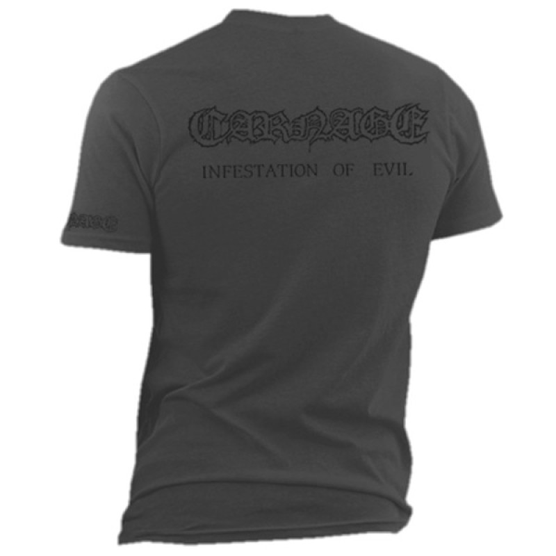 Carnage - Infestation Of Evil Grey T-Shirt