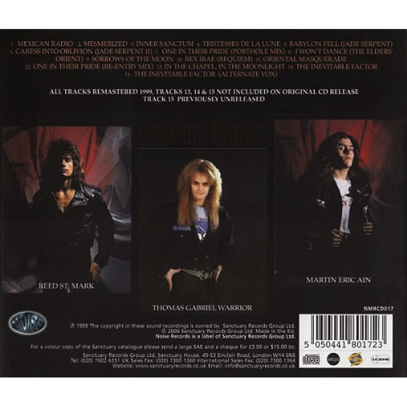 Celtic Frost - Into The Pandemonium CD