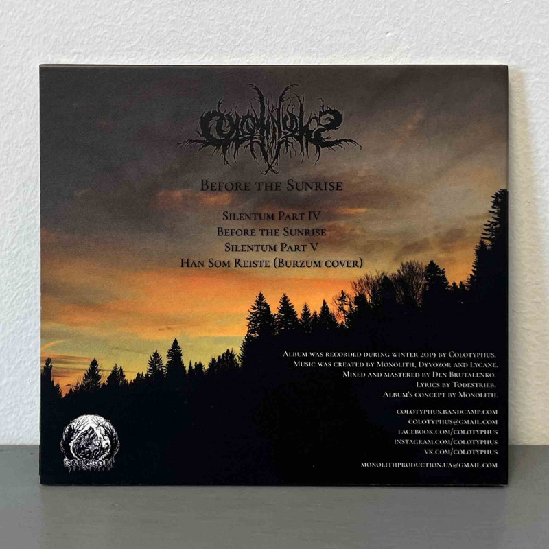 Colotyphus - Before The Sunrise / До Сходу Сонця EP CD Digipak (War Traces)
