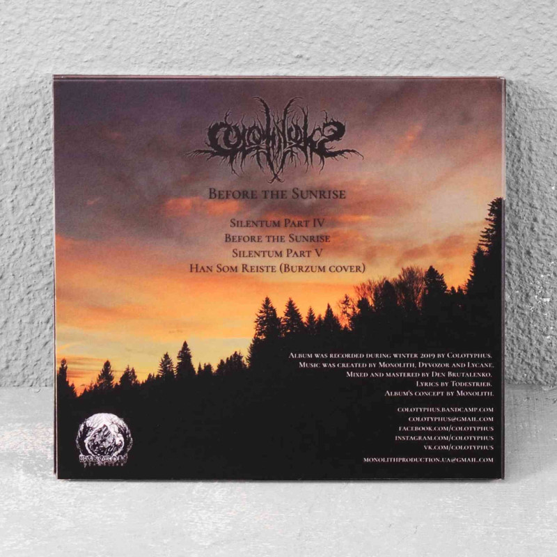 Colotyphus - Before The Sunrise / До Сходу Сонця EP CD Digi
