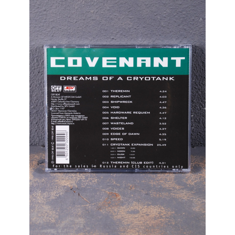 Covenant - Dreams Of A Cryotank CD (Союз)