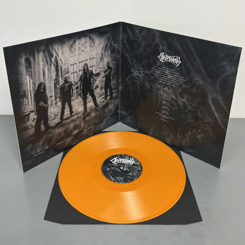 Cryptopsy - An Insatiable Violence LP (Gatefold Orange Vinyl)