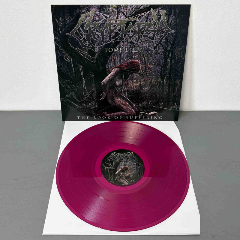 Cryptopsy - The Book Of Suffering: Tome I + II LP (Transparent Purple Vinyl)