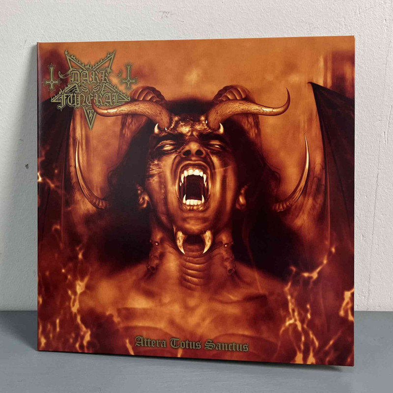Dark Funeral - Attera Totus Sanctus LP (Gatefold Half Orange/Half Black Vinyl)
