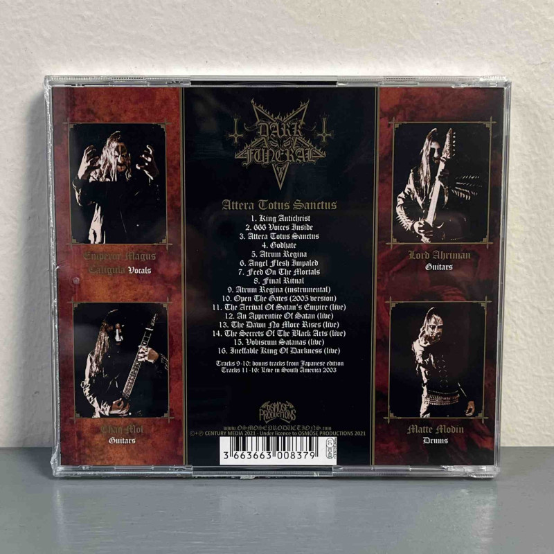 Dark Funeral - Attera Totus Sanctus (2021) CD