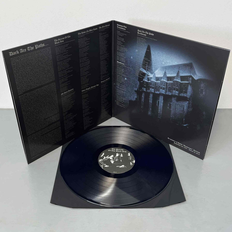 Dark Funeral - The Secrets Of The Black Arts LP (Gatefold Transparent Blue / Black Galaxy Vinyl)