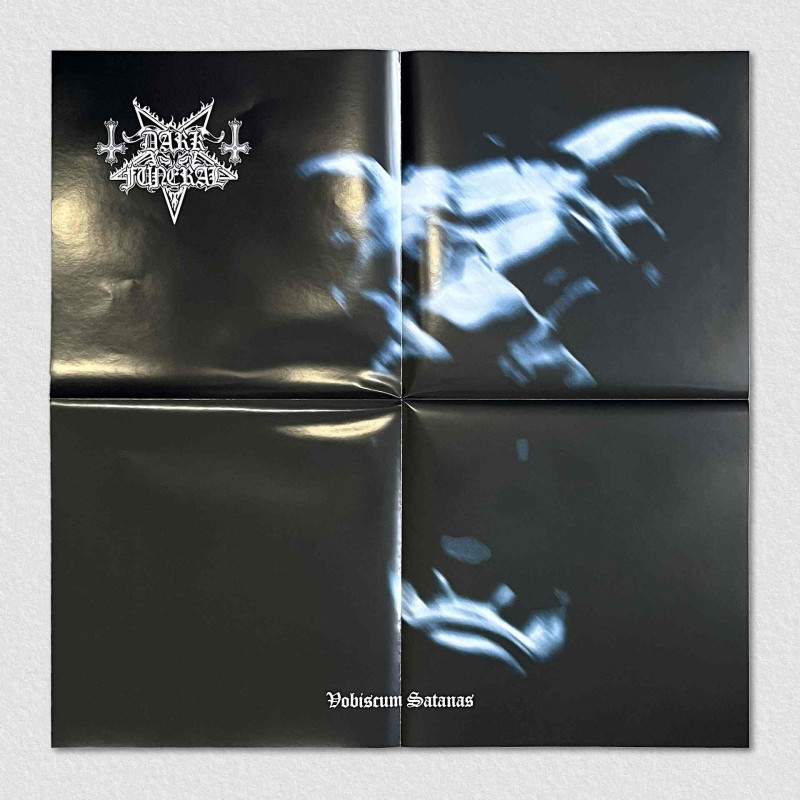 Dark Funeral - Vobiscum Satanas LP (Gatefold Transparent Blue W/ White & Blue Splatter Vinyl)