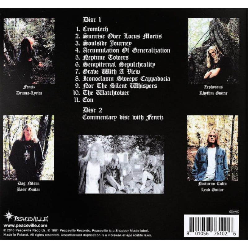 Darkthrone - Soulside Journey 2CD Digibook