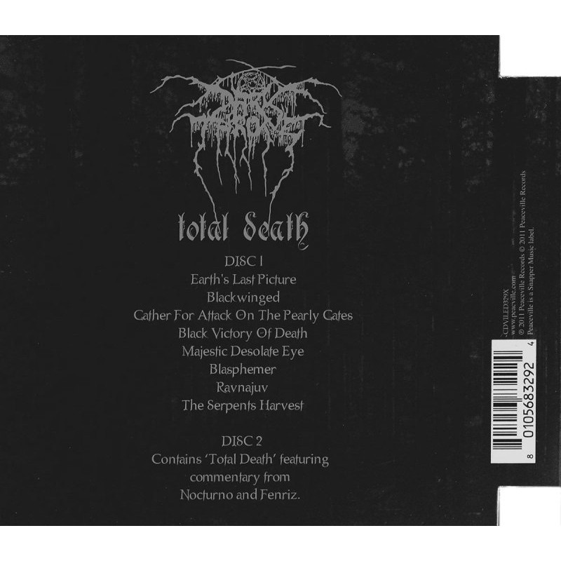 Darkthrone - Total Death 2CD