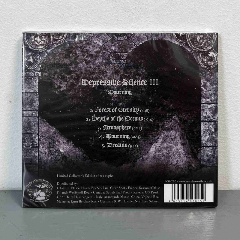 Depressive Silence - III : Mourning CD Digi