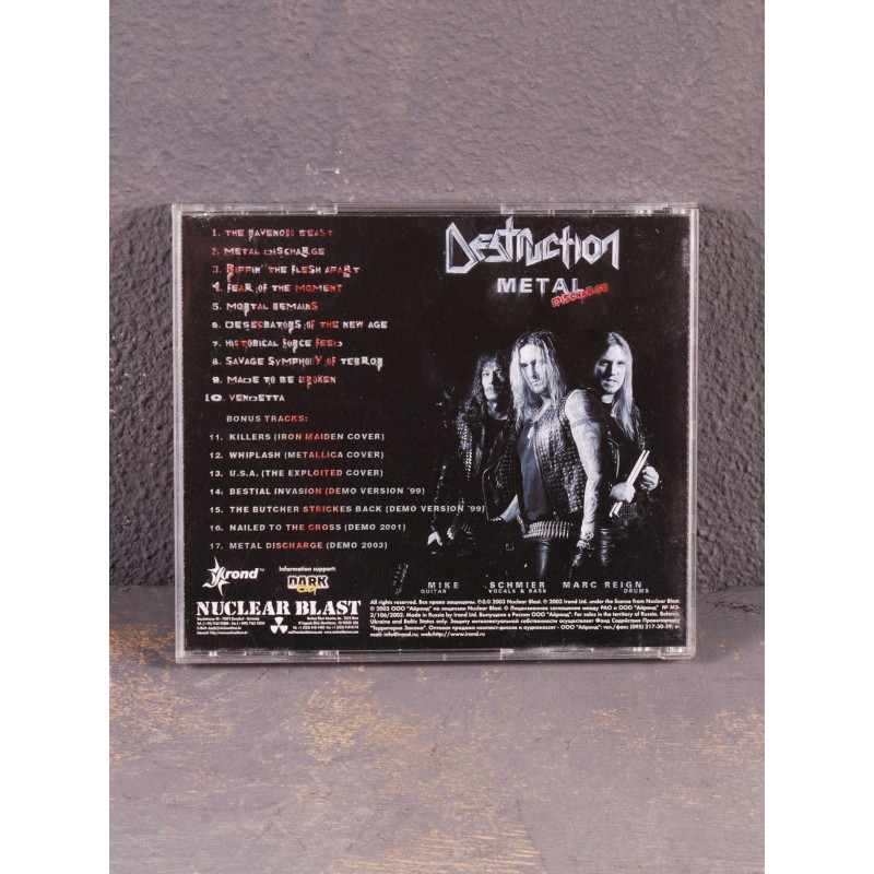 Destruction - Metal Discharge CD (Irond)