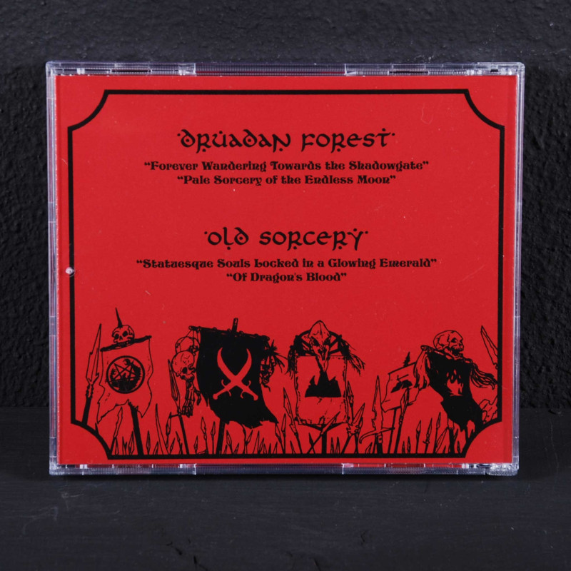Druadan Forest / Old Sorcery - Druadan Forest / Old Sorcery CD (Red Version)