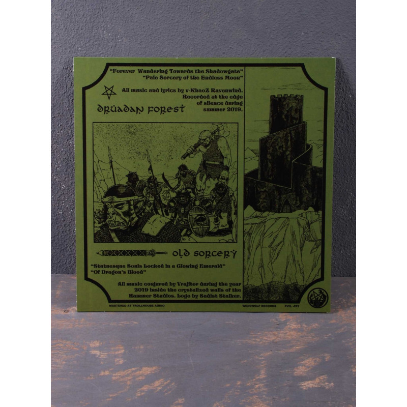 Druadan Forest / Old Sorcery - Druadan Forest / Old Sorcery LP (Olive Green Vinyl)
