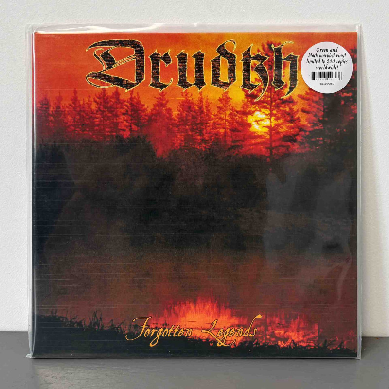 Drudkh - Forgotten Legends LP (Gatefold Bright Green & Black Marbled Vinyl)