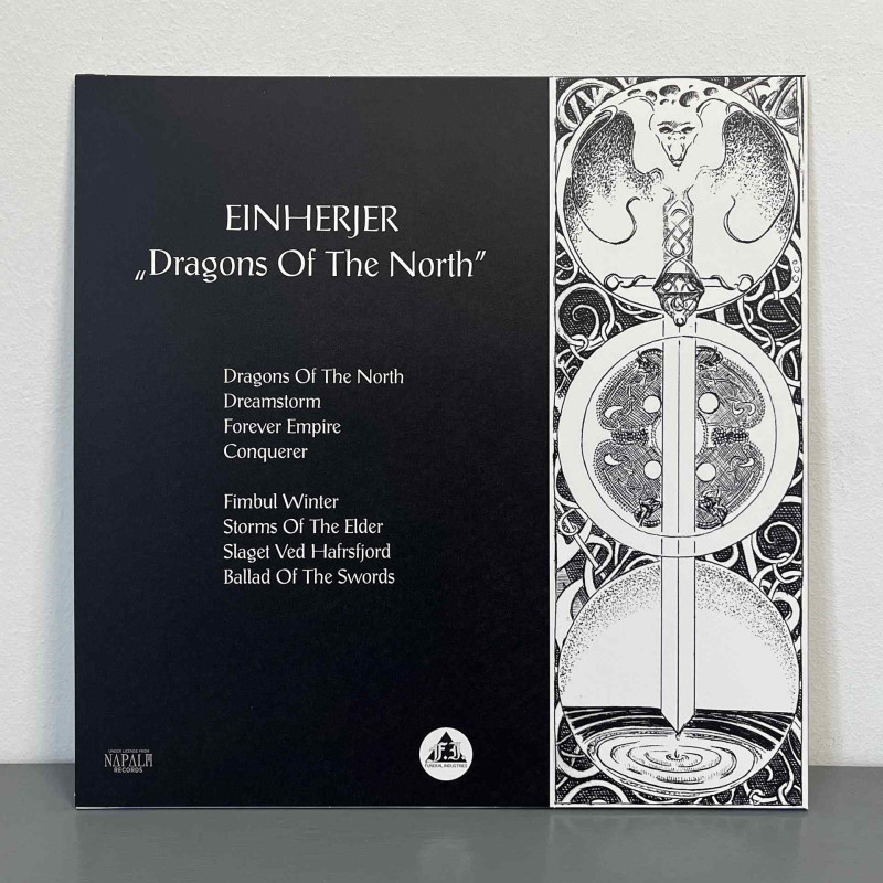 Einherjer - Dragons Of The North LP (Ice Blue Vinyl)