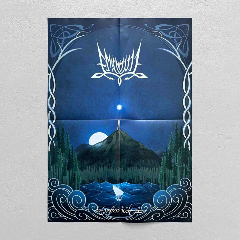 Emyn Muil - Elenion Ancalima LP (Gatefold Sea Blue With White / Black Splatter Vinyl)