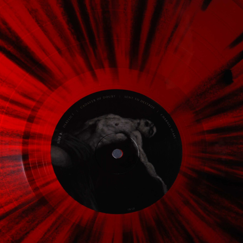 Flykt - Charnel Heart LP (Red / Black Splatter Vinyl)