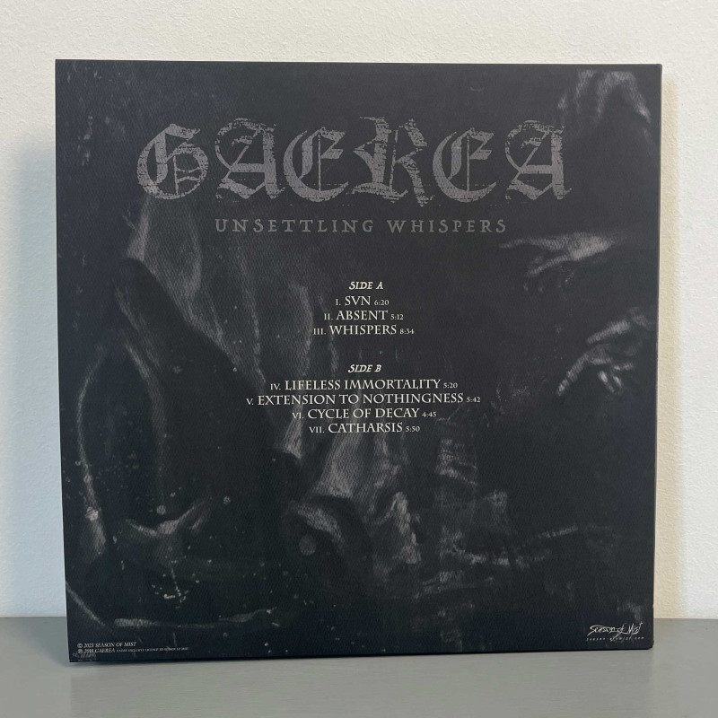 Gaerea - Unsettling Whispers LP (Gatefold Black Vinyl)