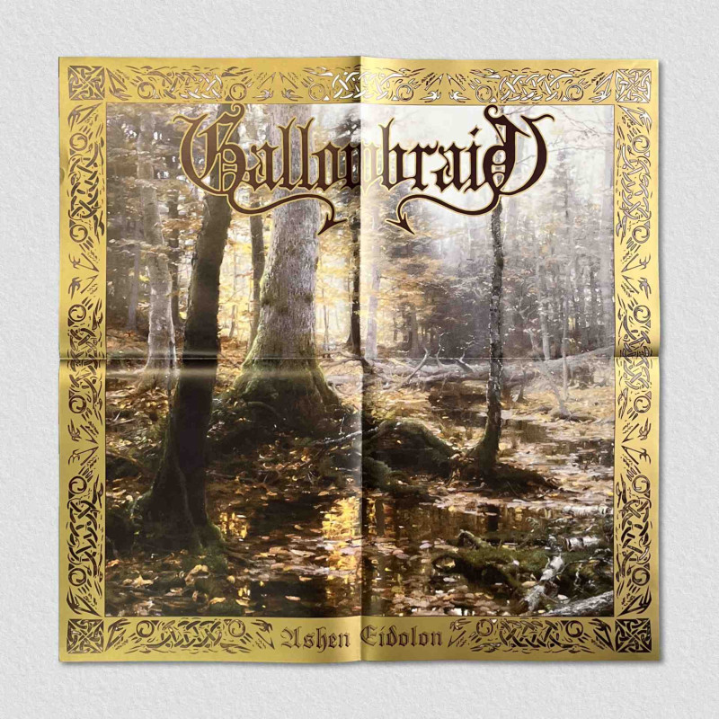 Gallowbraid - Ashen Eidolon LP (Gatefold Green/Brown Galaxy Vinyl)