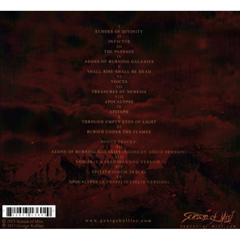 George Kollias - Invictus CD Digi