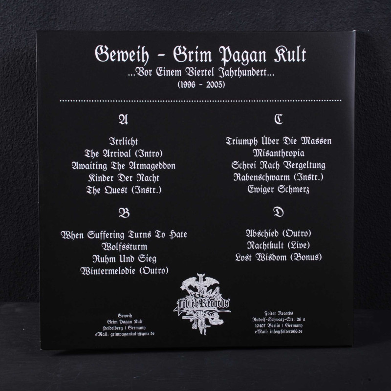 Geweih - Grim Pagan Kult 1996 - 2005 2LP (Gatefold Black Vinyl)