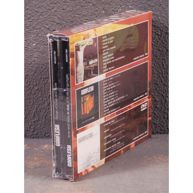 Godflesh - Songs Of Love And Hate / Love And Hate In Dub / In All Languages 2CD+DVD