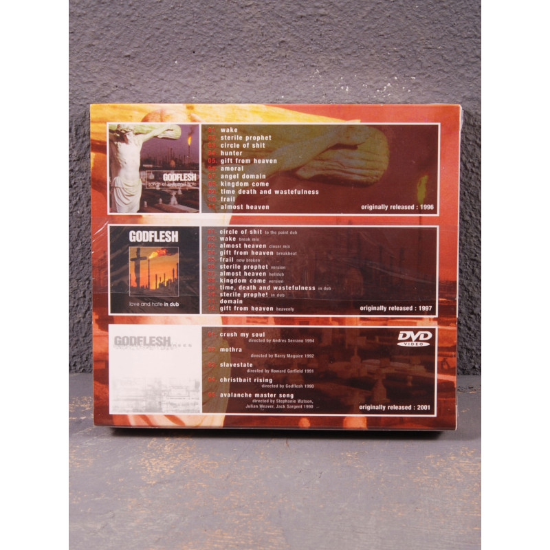 Godflesh - Songs Of Love And Hate / Love And Hate In Dub / In All Languages 2CD+DVD