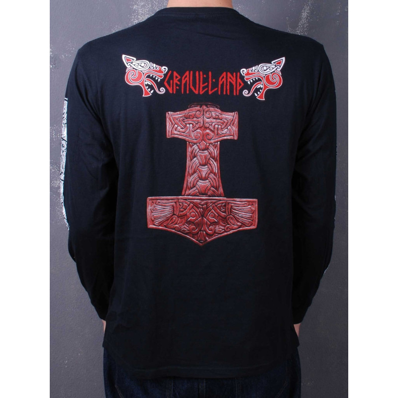 Graveland - Dawn Of Iron Blades (JHK) Black Longsleeve