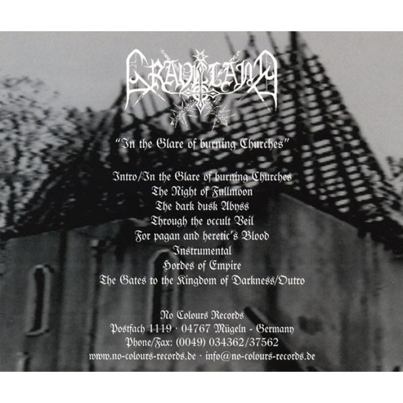Graveland - In The Glare Of Burning Churches CD