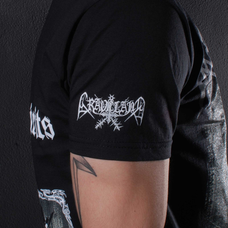 Graveland - Thousand Swords Album Cover (FOTL) Black T-Shirt