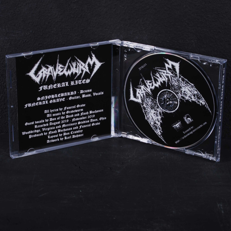 Gravewurm - Funeral Rites CD