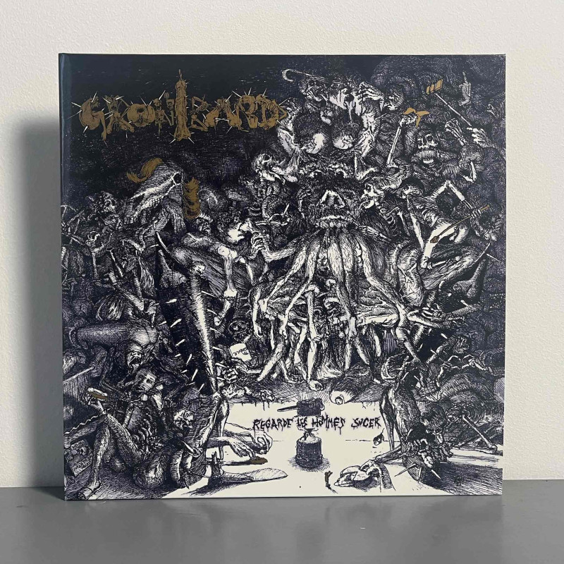 Gronibard - Regarde Les Hommes Sucer LP (Gatefold Crystal Clear & Black Marbled Vinyl)