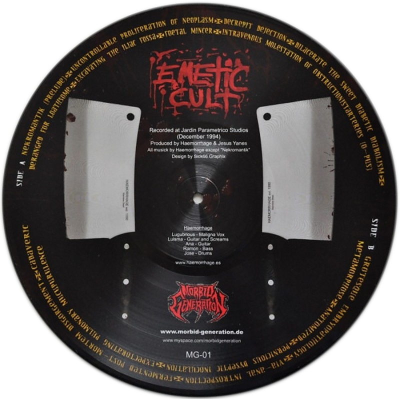 Haemorrhage - Emetic Cult LP (Picture Vinyl)